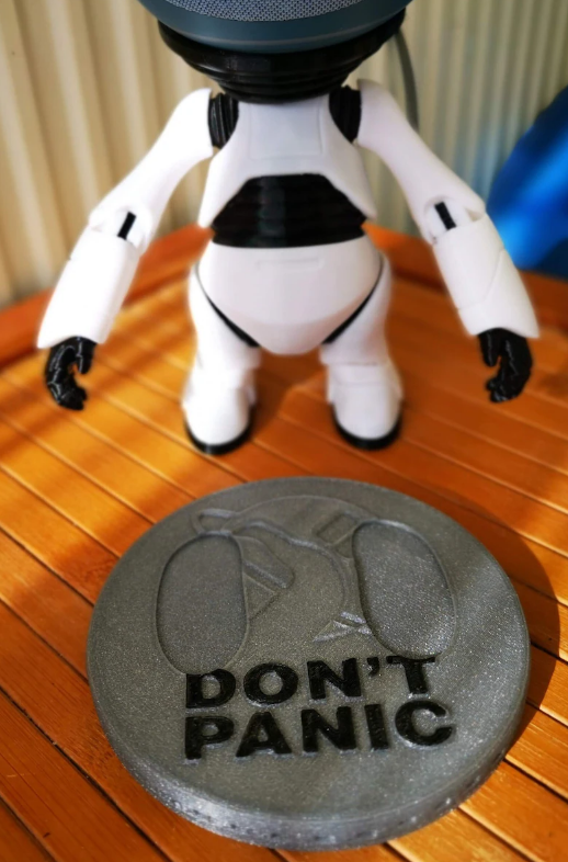 Marvin the Android Alexa Echo holder stand