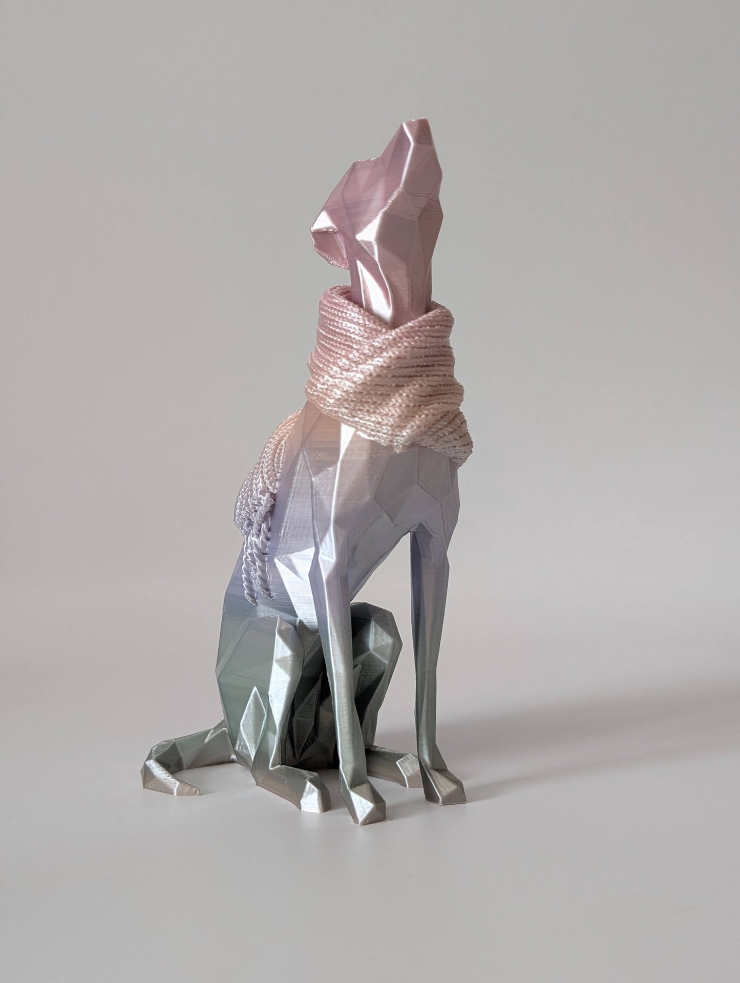 Low-poly Decorative dog model