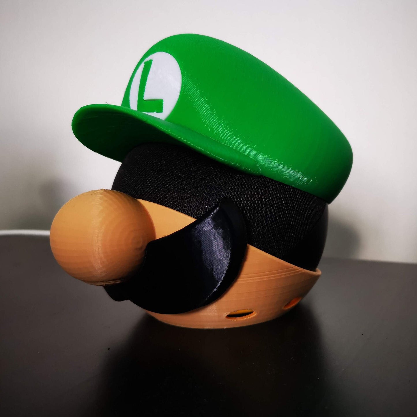 Mario and Luigi Alexa Echo & Echo Dot 4th/5th gen. stand / Super Mario theme holder for Amazon echo speaker generation 4 and 5