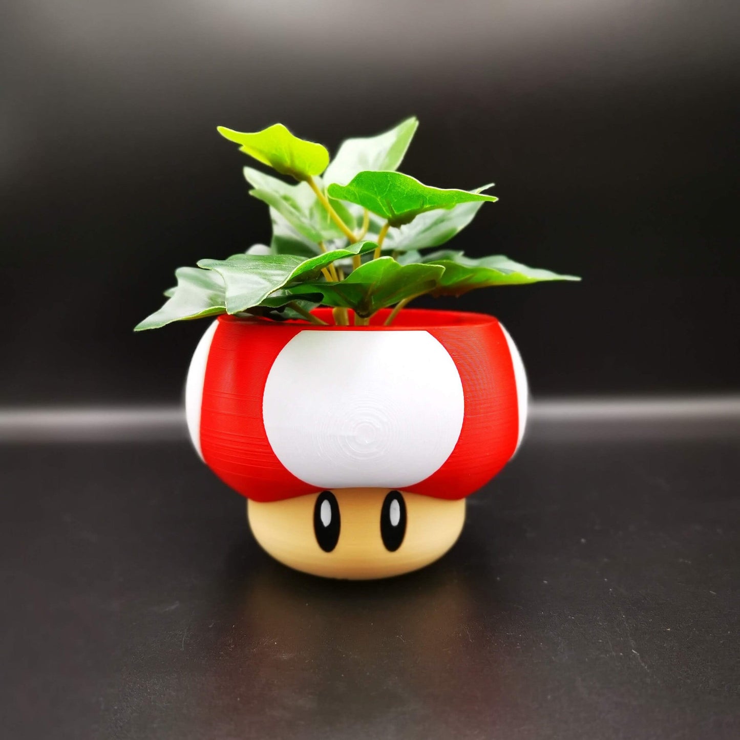 Mario mushroom planter - Various colours and sizes! / Super Mario Toadstool plant pot / Gaming room decor / housewarming gift for new home