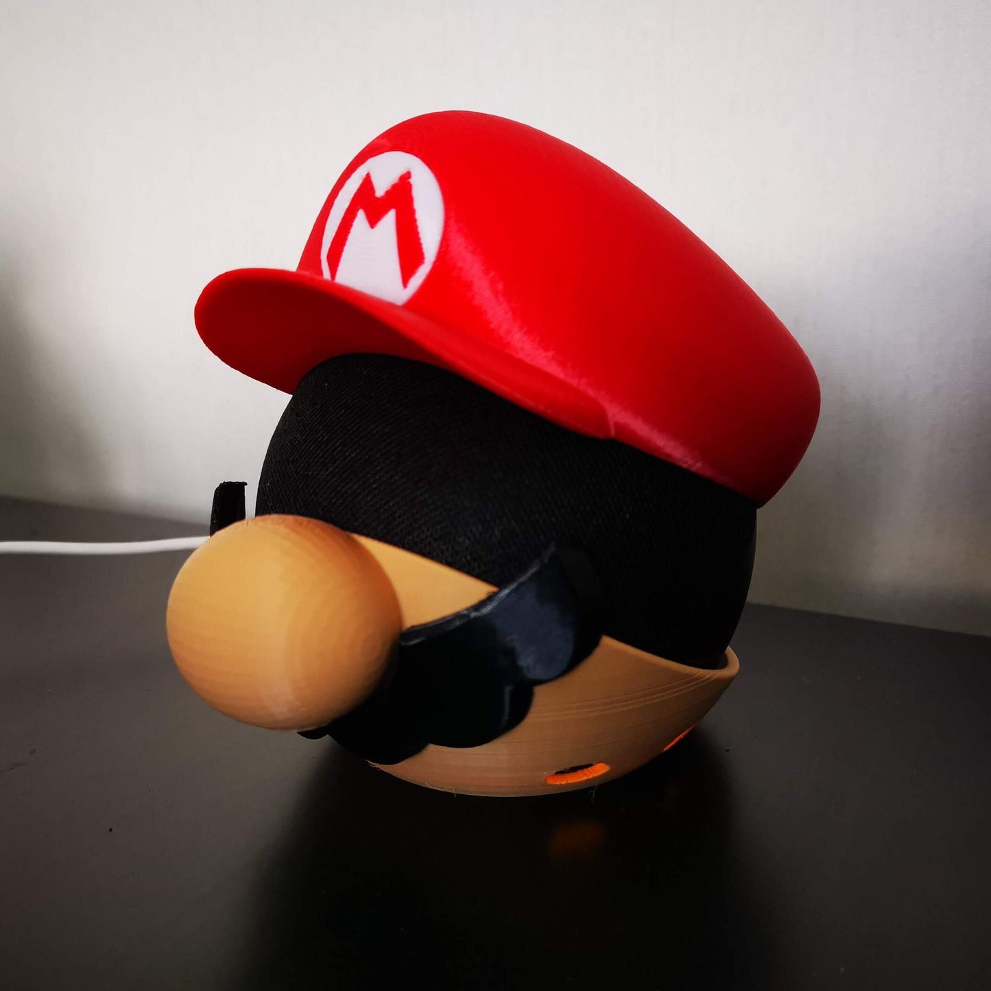 Mario and Luigi Alexa Echo & Echo Dot 4th/5th gen. stand / Super Mario theme holder for Amazon echo speaker generation 4 and 5