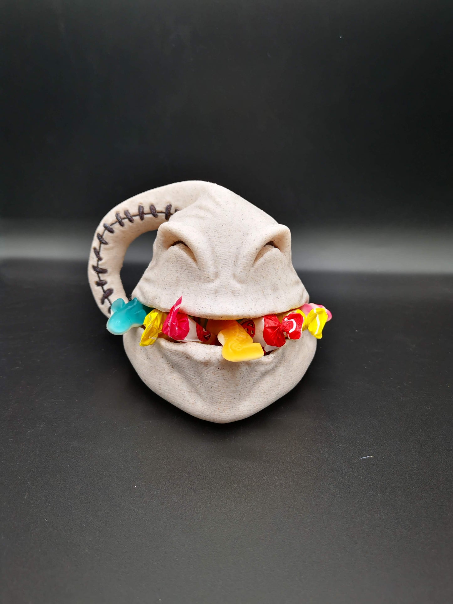 Oogie Boogie candy bowl from the front