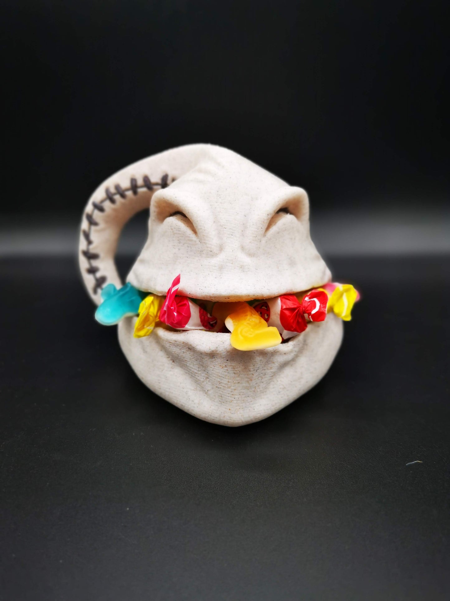 Oogie Boogie candy bowl from the front