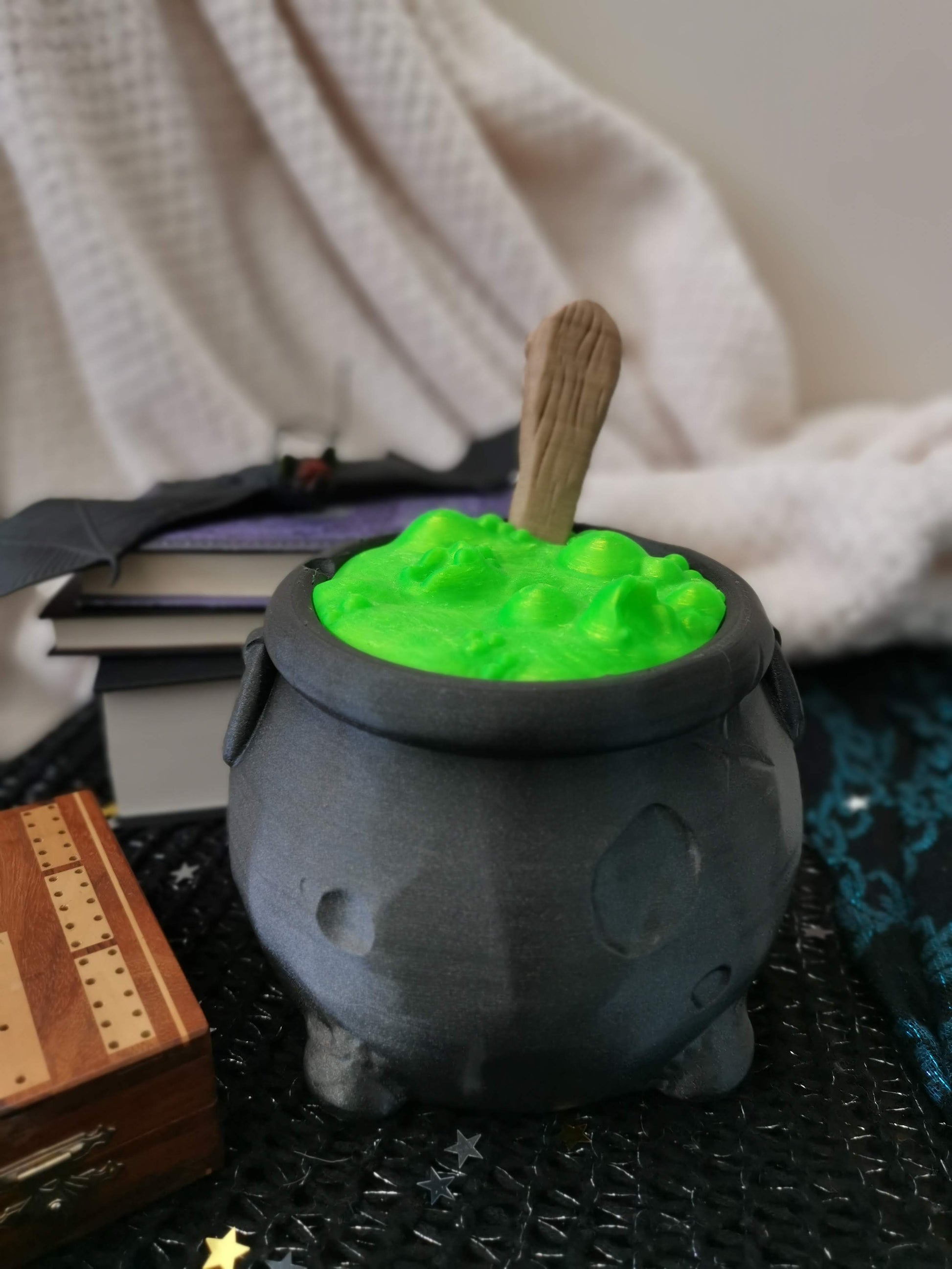 Witches cauldron candy bowl