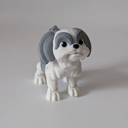 Articulated Dog Fidget Toy – posable 3D printed dog, product photo 2 of 17