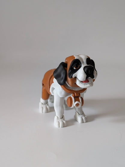 Articulated Dog Fidget Toy – posable 3D printed dog, product photo 4 of 17