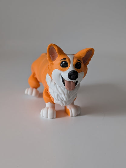 Articulated Dog Fidget Toy – posable 3D printed dog, product photo 6 of 17