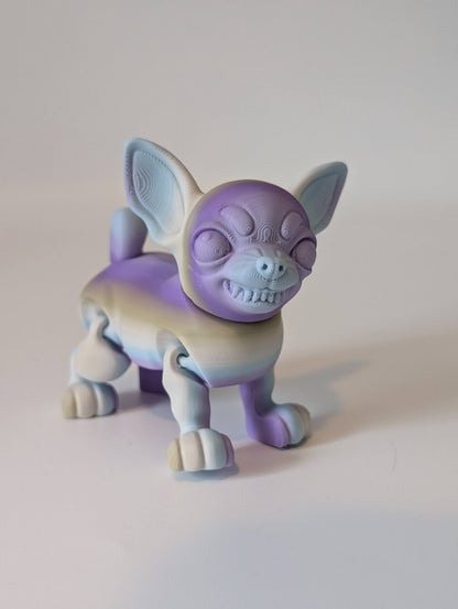 Articulated Dog Fidget Toy – posable 3D printed dog, product photo 13 of 17