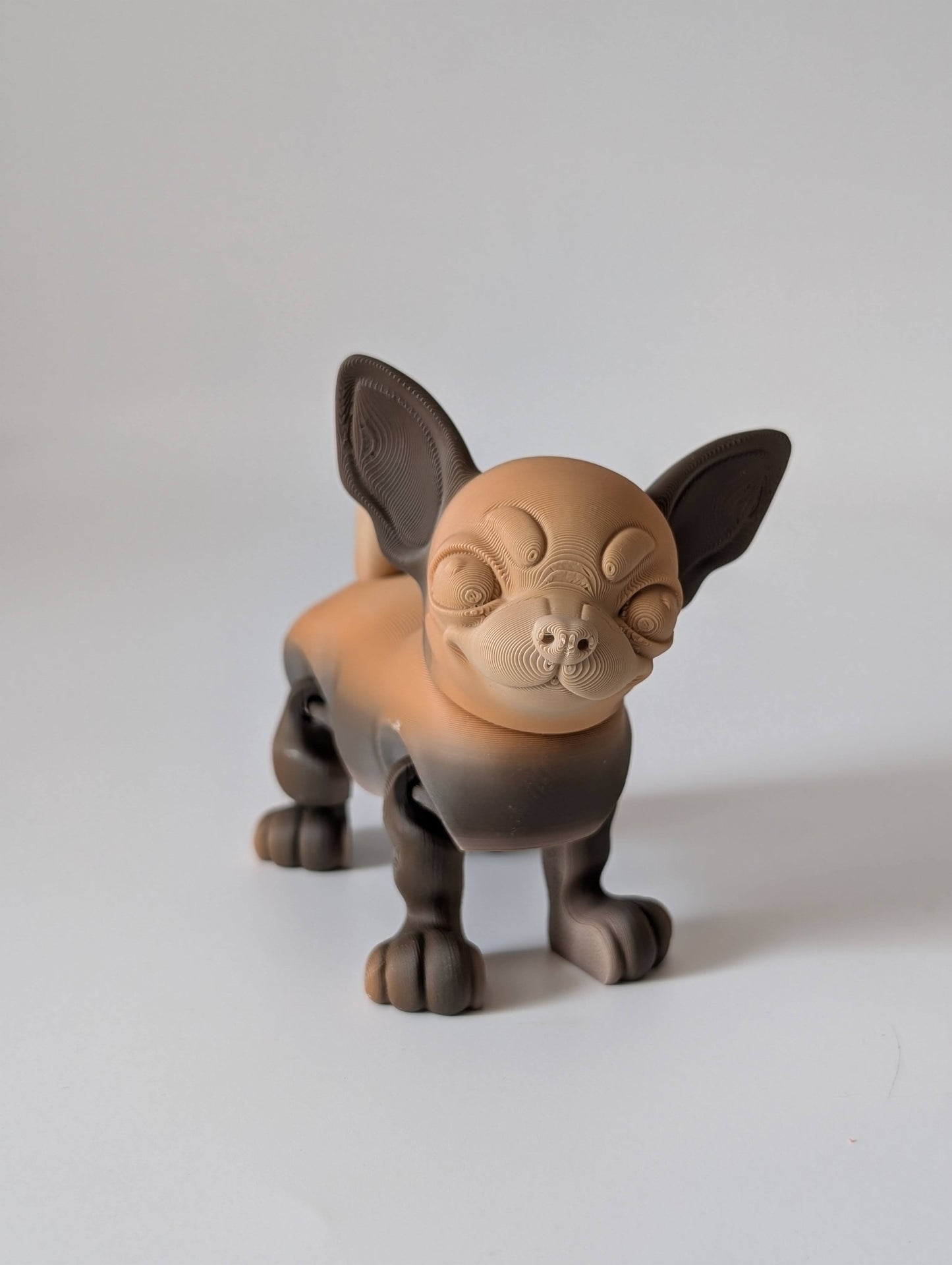 Articulated Dog Fidget Toy – posable 3D printed dog, product photo 16 of 17