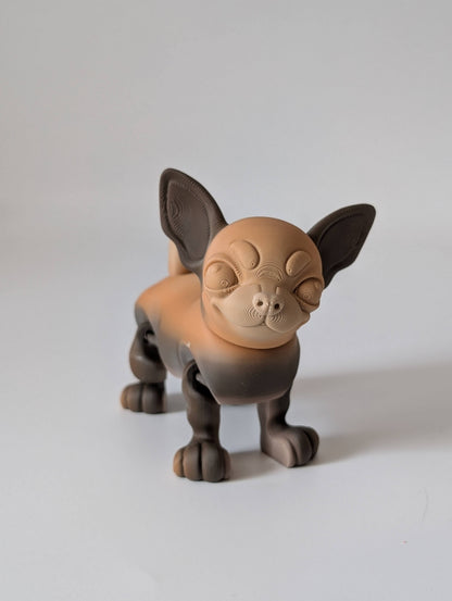 Articulated Dog Fidget Toy – posable 3D printed dog, product photo 16 of 17