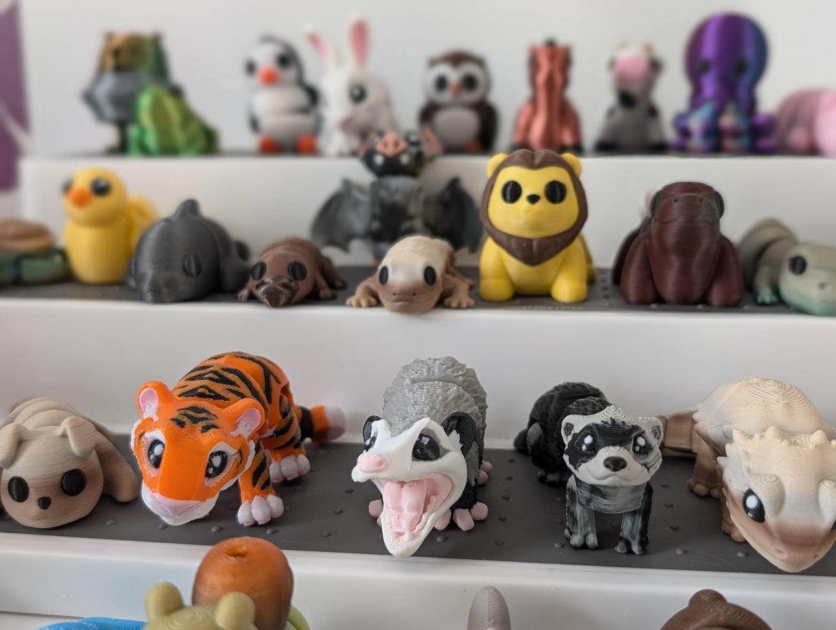Baby Animal Fidget Toys – 3D printed articulated pocket pals, product photo 3 of 9