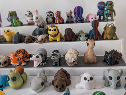 Baby Animal Fidget Toys – 3D printed articulated pocket pals, product photo 5 of 9