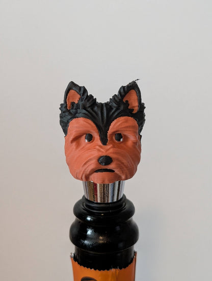 Dog Wine Bottle Stopper – 3D printed dog breed, product photo 7 of 8