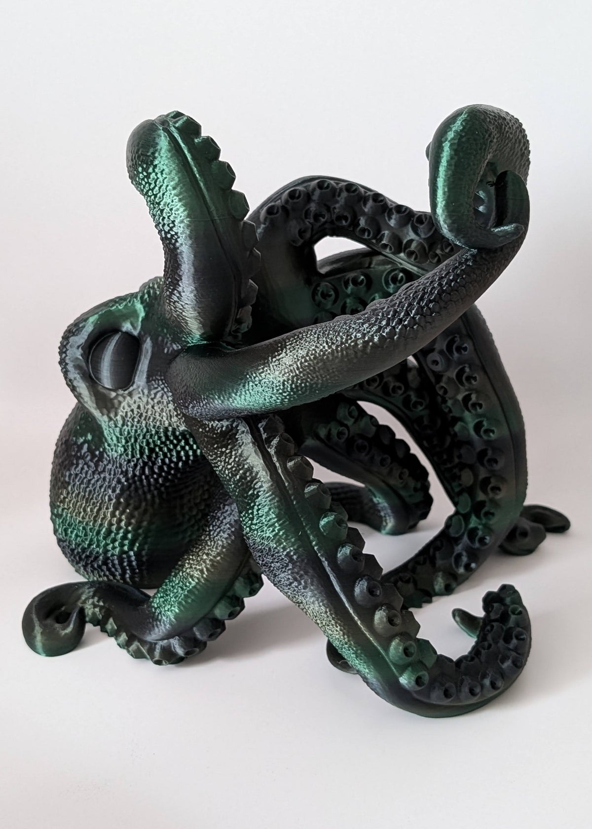 Octopus Bottle Holder for Rum & Wine – 3D printed kraken decor, product photo 8 of 11