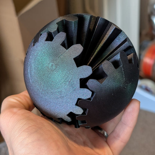 Planetary Gear Fidget Spinner – 3D printed desk toy, product photo 1 of 10