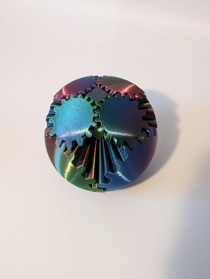 Planetary Gear Fidget Spinner – 3D printed desk toy, product photo 4 of 10