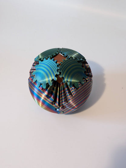 Planetary Gear Fidget Spinner – 3D printed desk toy, product photo 7 of 10