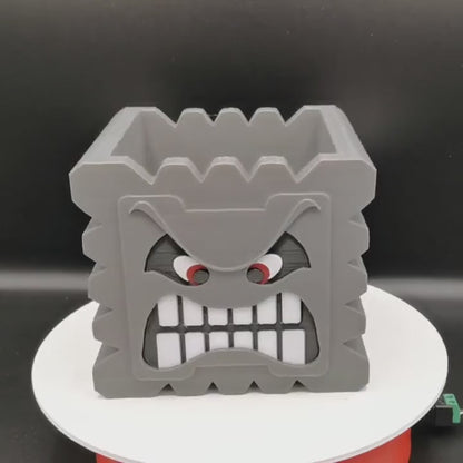 Mario Thwomp Planter - Various Sizes