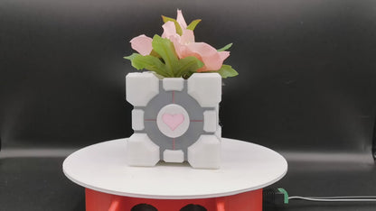 Companion Cube Portal Planter or Pen Pot - Various Sizes