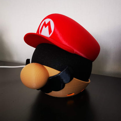 Mario and Luigi Alexa Echo & Echo Dot 4th/5th gen. stand / Super Mario theme holder for Amazon echo speaker generation 4 and 5